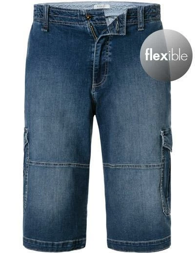 bugatti Shorts 4019D/56691/361 Jeansshorts, Baumwoll-Stretch 11,5oz, Jeansblau 2 bugatti Shorts 4019D/56691/361 Jeansshorts, Baumwoll-Stretch 11,5oz, Jeansblau – Bild 2