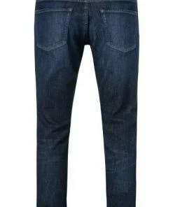 BOSS Jeans Delaware 50453104/414 Slim Fit, Baumwoll-Stretch T400, Navy -jeansniedrigerpreis 369134 norm2