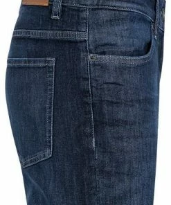 BOSS Jeans Delaware 50453104/414 Slim Fit, Baumwoll-Stretch T400, Navy -jeansniedrigerpreis 369134 norm3
