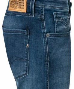 Replay Jeans Anbass M914.000.41A 783/009 Slim Fit, Baumwoll-Stretch 10oz, Indigo -jeansniedrigerpreis 369243 norm3