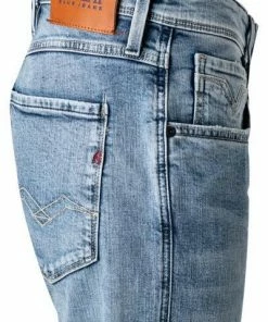 Replay Jeans Anbass M914Y.000.573 812/010 Bio Baumwoll-Stretch 10,5oz, Indigo -jeansniedrigerpreis 369246 norm3