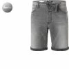 Replay Shorts RBJ MA981Y.000.573B826/096 Jeansshorts, Bio-Baumwoll-Stretch 10,5oz, Grau