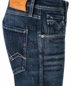Replay Jeans Anbass M914Y.000.141 830/007 Baumwoll-Stretch T400® 12oz, Jeansblau, Nachtblau -jeansniedrigerpreis 369257 norm3