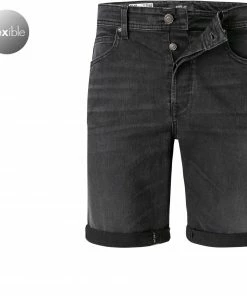 Replay Shorts RBJ MA981Y.000.573B818/097 Jeansshorts, Bio Baumwoll-Stretch 10,5oz, Schwarz