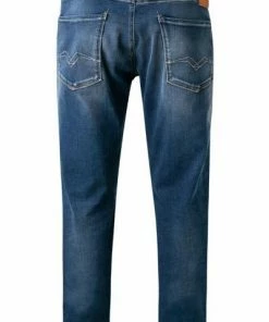 Replay Jeans Anbass M914Y.000.661XR03/009 Slim Fit, Baumwoll-Stretch 10,75oz, Blau , Blau -jeansniedrigerpreis 369289 norm2
