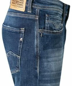Replay Jeans Rocco M1005.000.285 820/007 Baumwoll-Stretch 11,5oz, Dunkelblau -jeansniedrigerpreis 369300 norm3