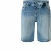 bugatti Shorts 3138D/56693/336 Jeansshorts, Baumwoll-Stretch, Hellblau