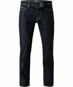 GAS Jeans 351380 030879/WZ08 Jeans Albert, Slim Fit, Baumwoll-Stretch 12oz, Dunkelblau, Indigo