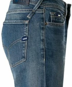 GAS Jeans 351380 030879/WZ22 Jeans Albert, Slim Fit, Baumwoll-Stretch 12oz, Mittelblau, Blau 8 GAS Jeans 351380 030879/WZ22 Jeans Albert, Slim Fit, Baumwoll-Stretch 12oz, Mittelblau, Blau -jeansniedrigerpreis 369713 norm3