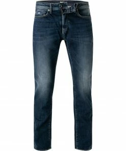 GAS Jeans 351380 030879/WZ79 Jeans Albert, Slim Fit, Baumwoll-Stretch 12oz, Dunkelblau