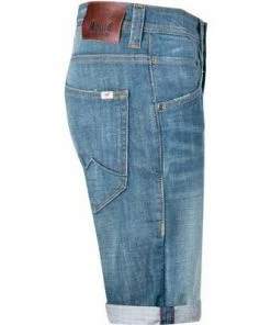 MUSTANG Jeansshorts 1011171/5000/843 Regular Fit, Baumwoll-Stretch, Blau -jeansniedrigerpreis 369736 norm3