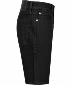 Levi's® 405 Standard Shorts allblackadv 39864/0037 Jeansshorts 405, Baumwoll-Stretch Flex 12,3oz, Schwarz -jeansniedrigerpreis 370051 norm3