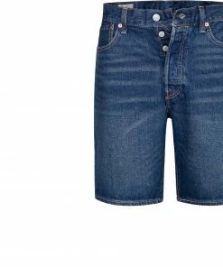 Levi's® 501 Hemmed Shorts Fire Goin 36512/0139 Jeansshorts 501, Baumwoll-Stretch 12,25oz, Dunkelblau