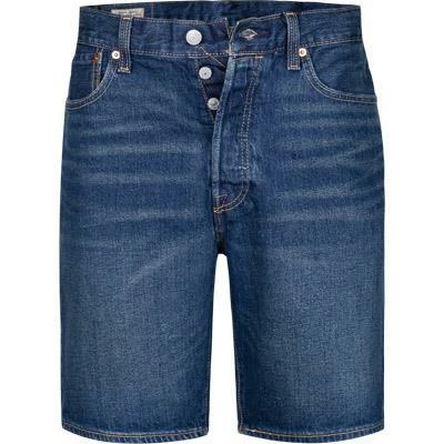 Levi's® 501 Hemmed Shorts Fire Goin 36512/0139 Jeansshorts 501, Baumwoll-Stretch 12,25oz, Dunkelblau 2 Levi's® 501 Hemmed Shorts Fire Goin 36512/0139 Jeansshorts 501, Baumwoll-Stretch 12,25oz, Dunkelblau – Bild 2