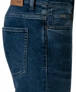 BOSS Jeans Delaware 50452904/430 Slim Fit, Bio Baumwoll-Stretch, Hellblau -jeansniedrigerpreis 370395 norm3