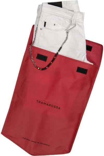 tramarossa 21UB51980/19-80/B036/0001/WHITEDESTROYE Jeans, Slim Fit, Baumwoll-Stretch, White destroyed 5 tramarossa 21UB51980/19-80/B036/0001/WHITEDESTROYE Jeans, Slim Fit, Baumwoll-Stretch, White destroyed – Bild 5