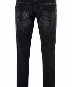 tramarossa 21UB51980/19-80/D394/BLACKDESTROYED Jeans, Slim Fit, Baumwoll-Stretch, Black destroyed -jeansniedrigerpreis 370867 norm2