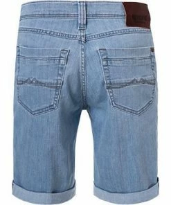 MUSTANG Jeansshorts 1011159/5000/310 Slim Fit, Baumwoll-Stretch, Hellblau -jeansniedrigerpreis 370909 norm2