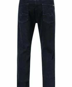 7 for all mankind Slimmy blueblack JSMSB780LB Jeans Slimmy, Baumwoll-Stretch, Nachtblau -jeansniedrigerpreis 370935 norm2