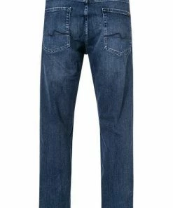 7 for all mankind Slimmy dark blue JSMSB28RDB Jeans Slimmy, Baumwoll-Stretch, Dunkelblau -jeansniedrigerpreis 370960 norm2