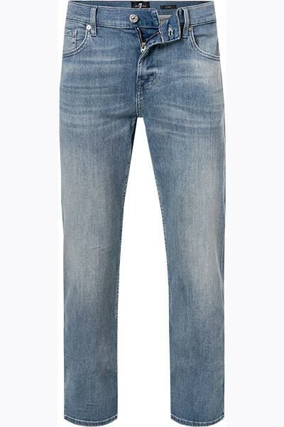 7 for all mankind Slimmy light blue JSMSB10RLL Jeans Slimmy, Baumwoll-Stretch, Hellblau 2 7 for all mankind Slimmy light blue JSMSB10RLL Jeans Slimmy, Baumwoll-Stretch, Hellblau – Bild 2