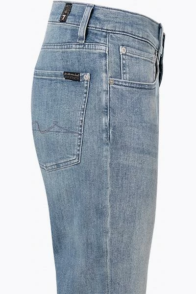 7 for all mankind Slimmy light blue JSMSB10RLL Jeans Slimmy, Baumwoll-Stretch, Hellblau 4 7 for all mankind Slimmy light blue JSMSB10RLL Jeans Slimmy, Baumwoll-Stretch, Hellblau – Bild 4