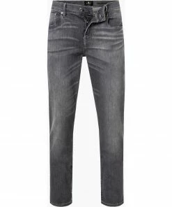 7 for all mankind Jeans Slimmy grey JSMXR860TW Tapered Fit, Baumwolle T400®, Grau