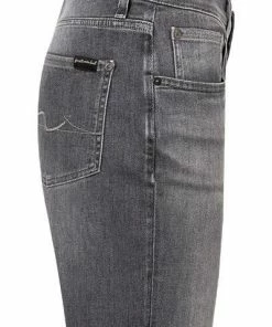 7 for all mankind Jeans Slimmy grey JSMXR860TW Tapered Fit, Baumwolle T400®, Grau -jeansniedrigerpreis 370991 norm3