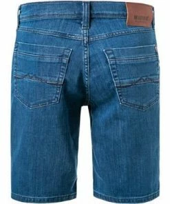 MUSTANG Jeansshorts 1011159/5000/580 Slim Fit, Baumwoll-Stretch 9,75oz, Blau -jeansniedrigerpreis 371015 norm2