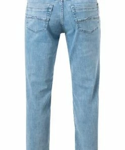 MUSTANG Jeans 1011156/5000/310 Slim Fit, Baumwoll-Stretch 9,75oz, Hellblau -jeansniedrigerpreis 371016 norm2