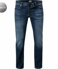 Pepe Jeans Hatch PM200823DI1/000 Slim Fit, Baumwoll-Stretch Power Flex, Denimblau