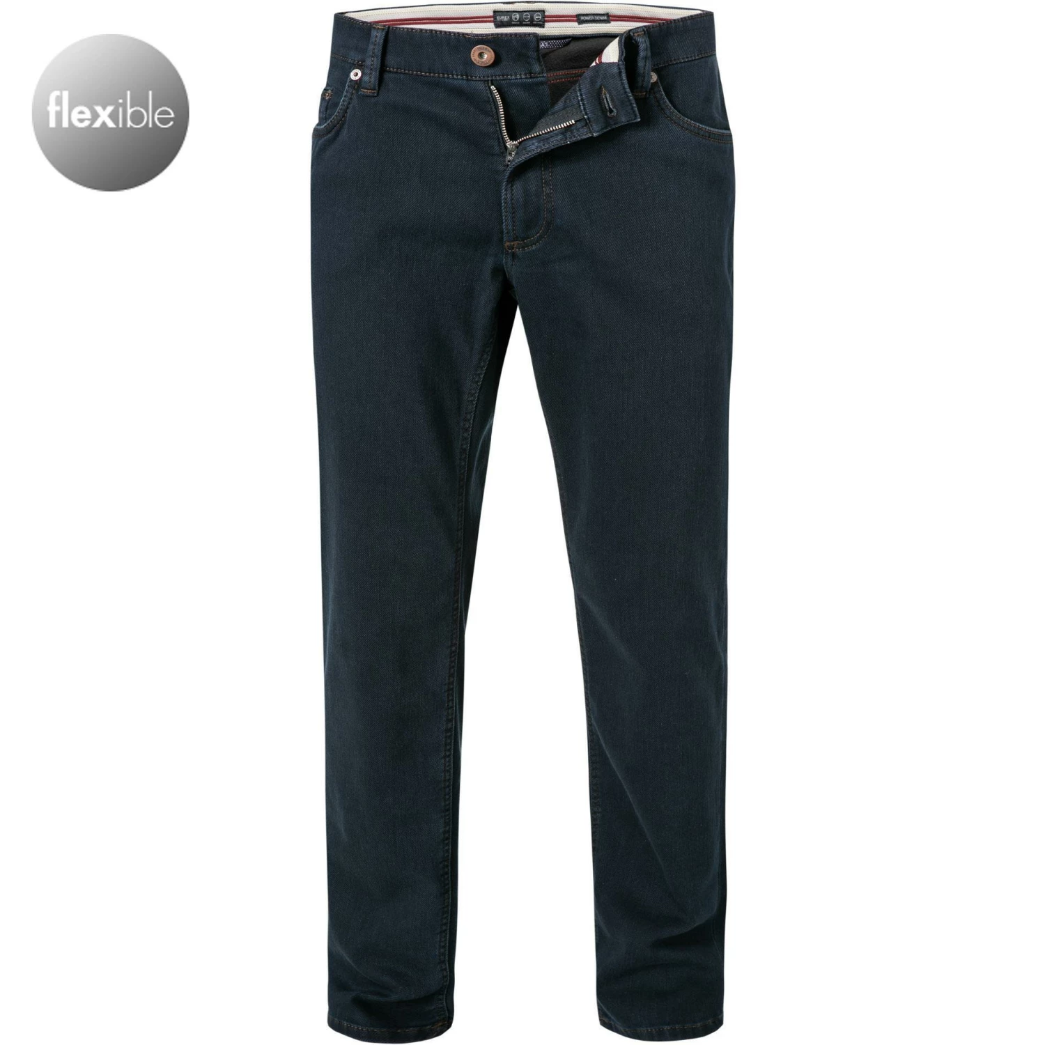 Eurex by Brax Jeans 55-6204/LUKE 059 390 20/22 Jeans Luke, Regular Fit, Baumwoll-Stretch Power Denim, Dunkelblau 1 Eurex by Brax Jeans 55-6204/LUKE 059 390 20/22 Jeans Luke, Regular Fit, Baumwoll-Stretch Power Denim, Dunkelblau