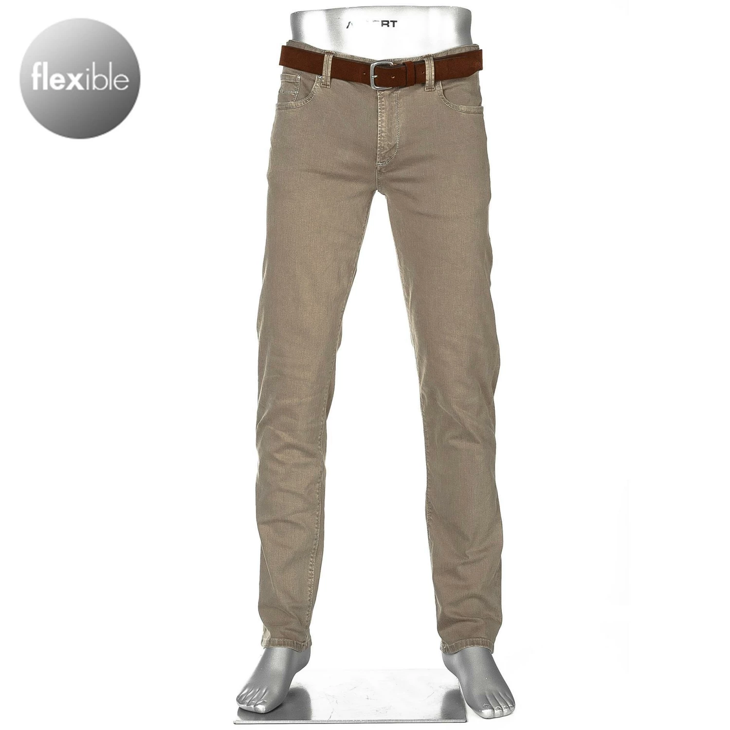 Alberto Regular Fit Pipe-DS Coloured 42471383/520 Jeans Pipe, Baumwolle T400® 9oz, Beige 1 Alberto Regular Fit Pipe-DS Coloured 42471383/520 Jeans Pipe, Baumwolle T400® 9oz, Beige