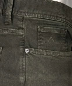 Alberto Regular Fit Pipe-DS Coloured 42471383/680 Jeans Pipe, Baumwolle T400® 9oz, Military -jeansniedrigerpreis 371904 norm5