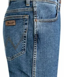 Wrangler Texas Slim Stonewash W12S33010 Jeans Texas, Slim Fit, Baumwoll-Stretch 13,75oz, Mittelblau 8 Wrangler Texas Slim Stonewash W12S33010 Jeans Texas, Slim Fit, Baumwoll-Stretch 13,75oz, Mittelblau -jeansniedrigerpreis 371949 norm3