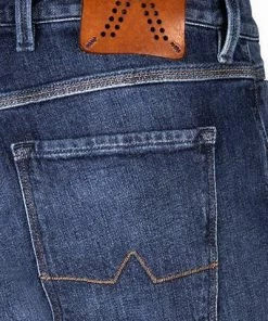 Alberto Tapered Fit Robin Organic 39771381/890 Jeans Robin, Bio Baumwoll-Stretch 10oz, Dunkelblau, Navy -jeansniedrigerpreis 372128 norm6