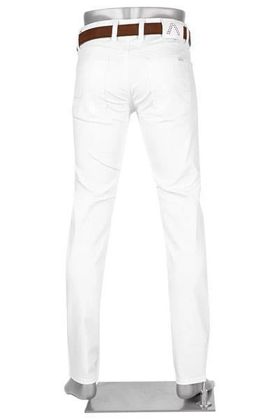 Alberto Regular Fit T400 Pipe 48171975/100 Jeans, Baumwolle T400® 8oz, Weiß 4 Alberto Regular Fit T400 Pipe 48171975/100 Jeans, Baumwolle T400® 8oz, Weiß – Bild 4