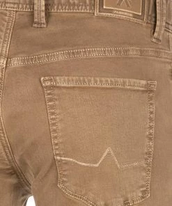 Alberto Regular Fit Pipe-DS Coloured 42471383/540 Jeans Pipe, Baumwolle T400® 9oz, Braun -jeansniedrigerpreis 372500 norm6