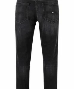 TOMMY JEANS DM0DM10781/1BZ Relaxed Straight, Baumwoll-Stretch 12,9oz, Schwarz -jeansniedrigerpreis 372652 norm2