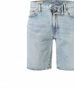 Levi's® 405 Standard Shorts Punch Line 39864/0055 Jeansshorts 405, Baumwoll-Stretch, Hellblau