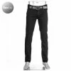 Alberto Regular Fit Pipe 60171471/999 Jeans Pipe, Baumwolle T400® 11oz, Schwarz