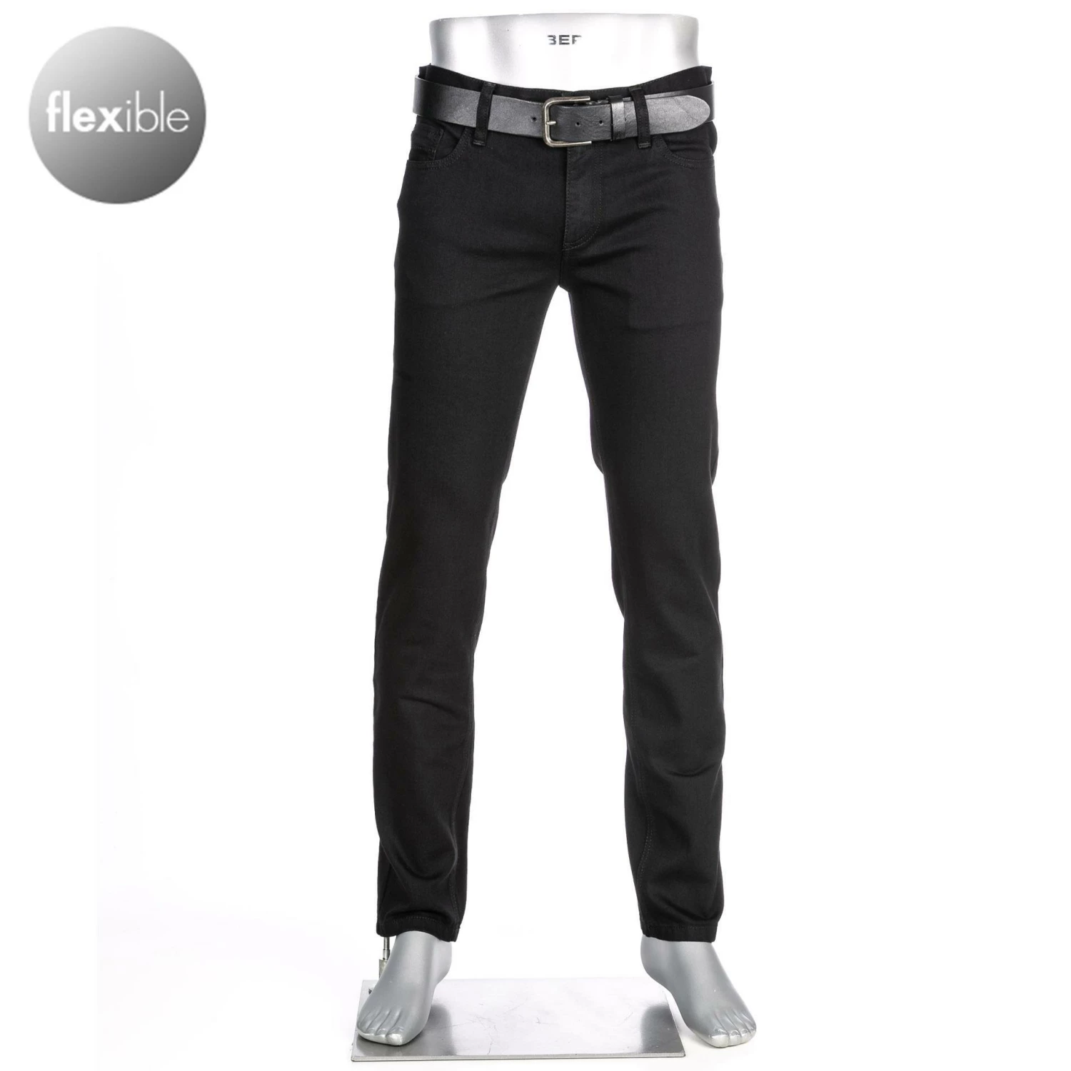 Alberto Regular Fit Pipe 60171471/999 Jeans Pipe, Baumwolle T400® 11oz, Schwarz 1 Alberto Regular Fit Pipe 60171471/999 Jeans Pipe, Baumwolle T400® 11oz, Schwarz