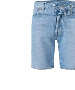 Levi's® 501 Hemmed Short Mountain Life 36512/0147 Jeansshorts 501, Baumwoll-Stretch 12oz, Hellblau
