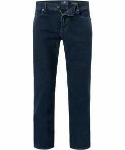 7 for all mankind Standard dark blue JSMNB780LB Jeans, Baumwoll-Stretch, Dunkelblau