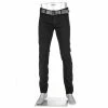 Alberto Slim Fit T400® 42371471/999 Jeans Slim, Baumwolle T400® 11oz, Schwarz