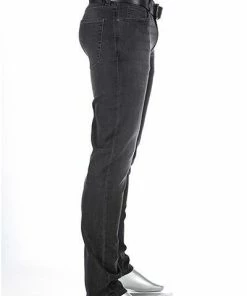 Alberto Regular Fit Pipe Cosy Jeans 48171459/994 Jeans Pipe, Baumwoll-Stretch 9oz, Dunkelgrau -jeansniedrigerpreis 373356 norm2