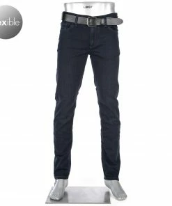Alberto Regular Fit Pipe-T400® 48171393/898 Jeans, Baumwolle T400® 10oz, Indigo