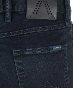Alberto Regular Fit Pipe-T400® 48171393/898 Jeans, Baumwolle T400® 10oz, Indigo -jeansniedrigerpreis 373373 norm6