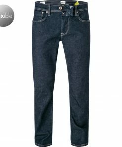 Pepe Jeans Cash 5Pkt PM205210AB0/000 Regular Fit, Baumwoll-Stretch Power Flex, Dunkelblau