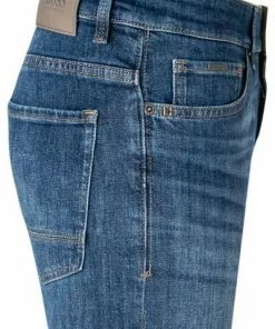 BOSS Jeans Delaware 50458125/423 Slim Fit, Bio-Baumwoll-Stretch, Blau 8 BOSS Jeans Delaware 50458125/423 Slim Fit, Bio-Baumwoll-Stretch, Blau -jeansniedrigerpreis 373565 norm3